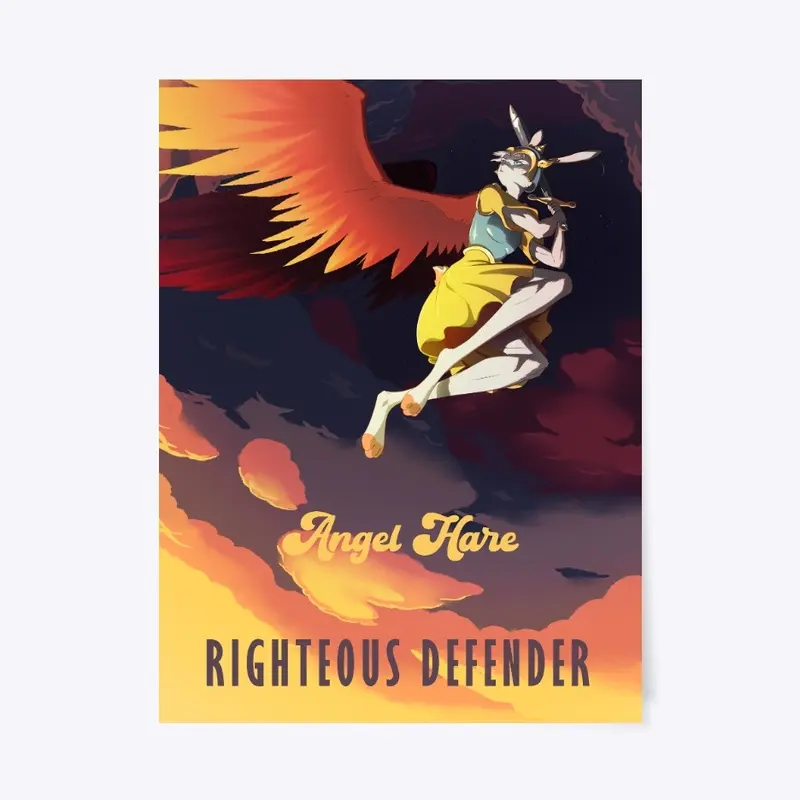 Angel Hare Righteous Defender Poster